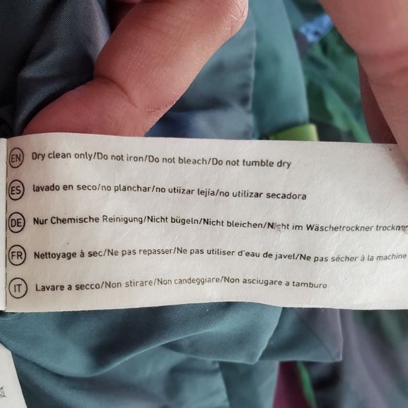 Skunkfunk Multicolor Camouflage Full Zip Mock Neck Puffer Jacket - Picture 15 of 16